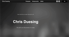 Desktop Screenshot of chrisduesing.com